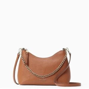 ♠️Kate Spade Zippy Convertible Shoulder /Crossbody Bag, Warm Gingerbread NWT